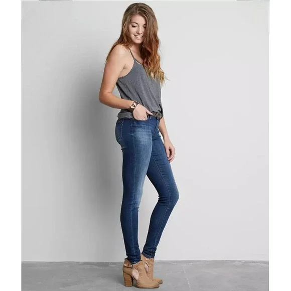 Buckle Black Fit No. 53 Mid-Rise High Stretch Skinny Blue Jeans 26 X 32 - Picture 1 of 6